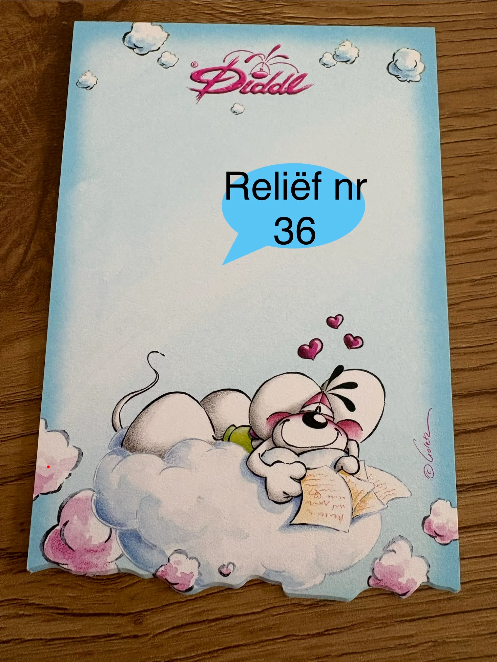 Diddl reliëf nr 36